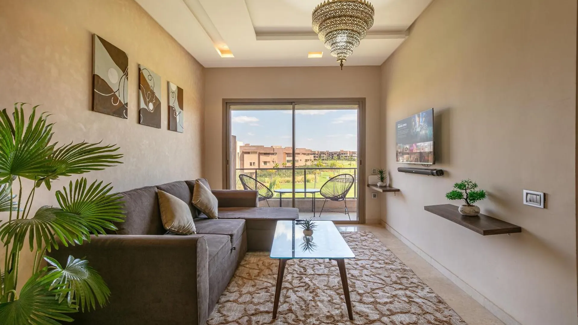 Apartmán Perle Rare A Prestigia - Vue Sur Golf Marakéš